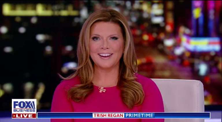 Trish Regan on her show Trish Regan Primetime