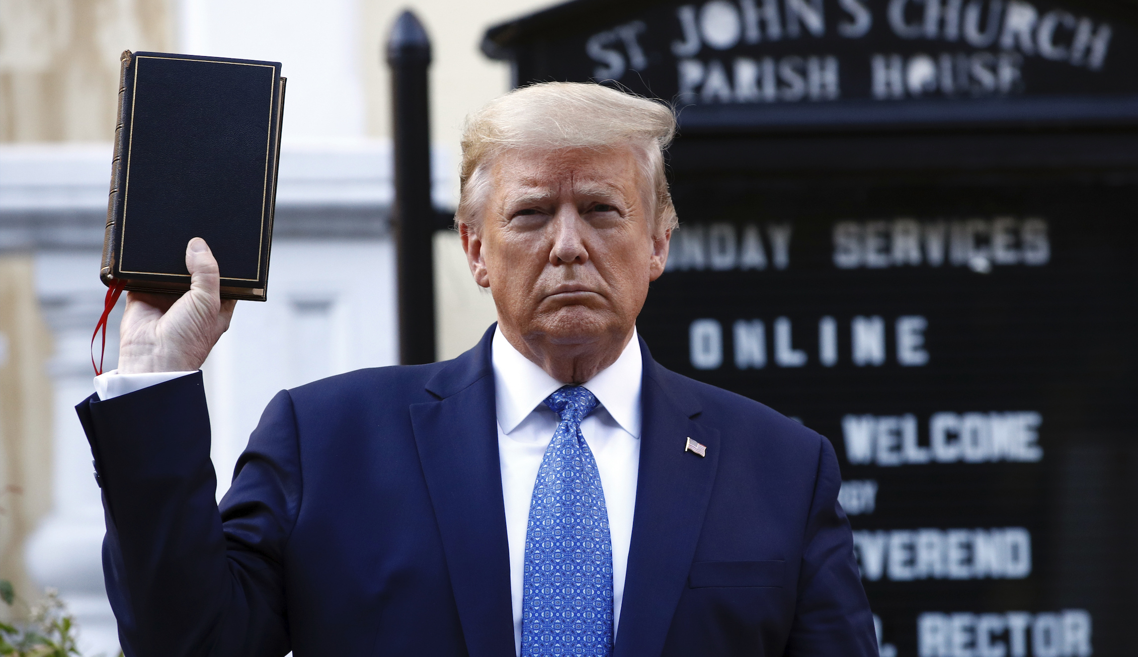 ‘Antithetical to the teachings of Jesus’: DC bishop ‘outraged’ by Trump address and use of church as ‘prop’