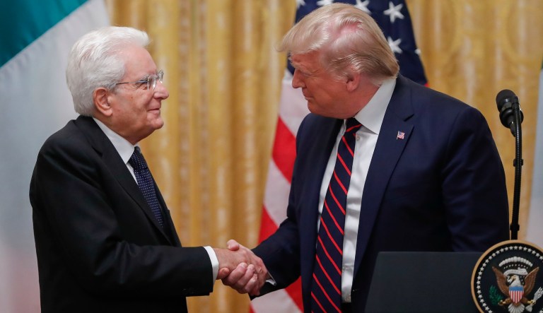 Trump takes heat for tracing US ‘cultural and political heritage’ to ancient Rome