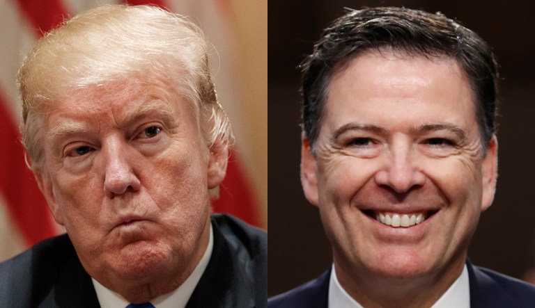 Donald Trump James Comey Book.