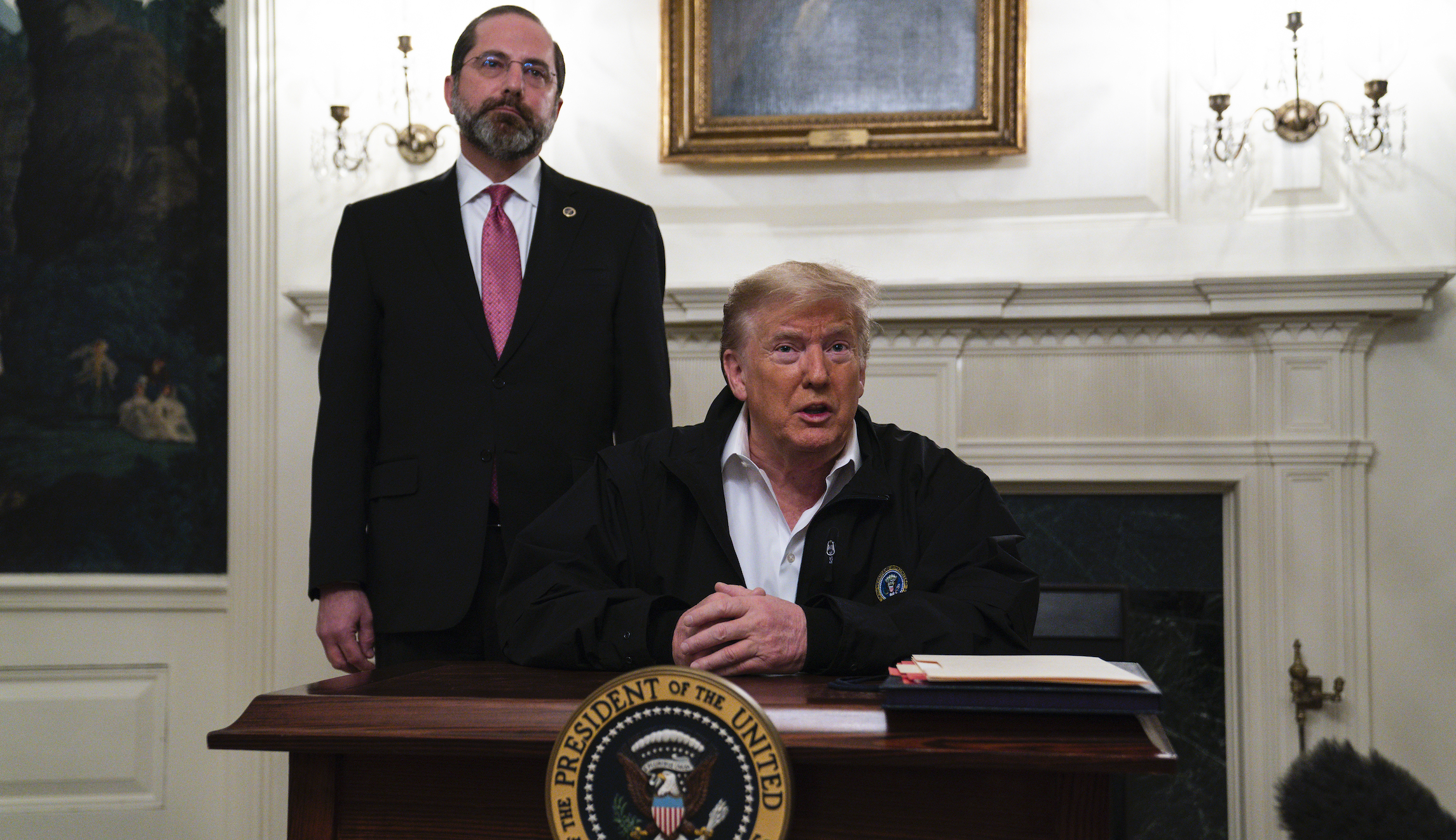 Trump risks creating more coronavirus panic by trying to prevent it