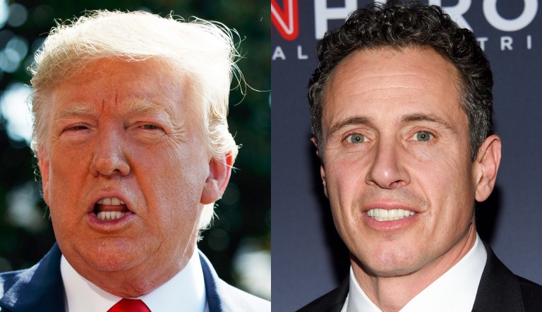 Donald Trump, Chris Cuomo.