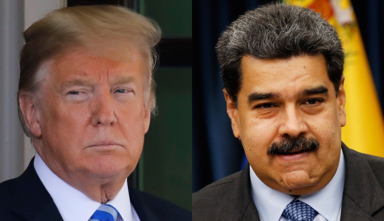 Trump Maduro.