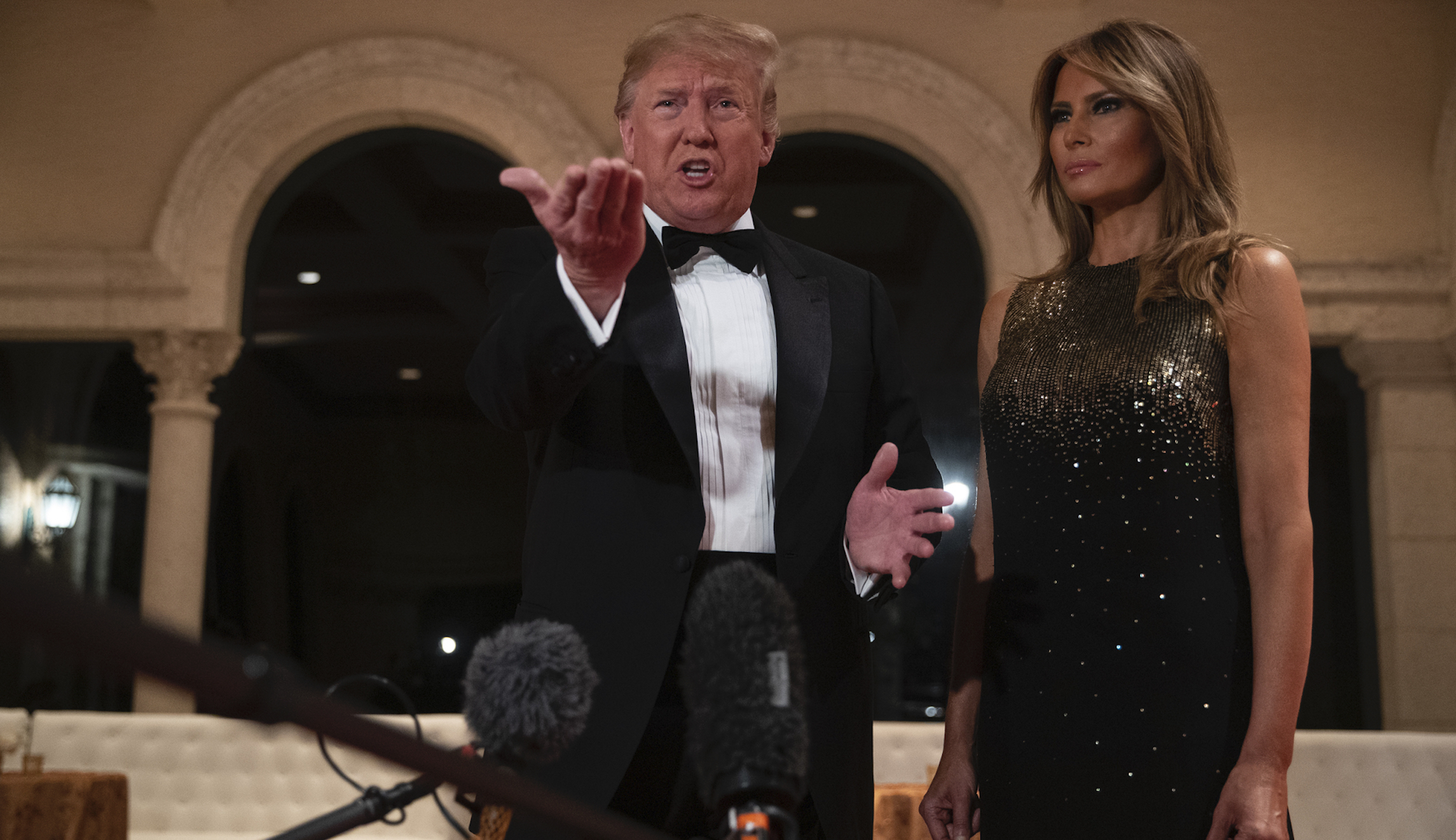 Melania Trump says her New Year’s resolution is ‘peace on the world’