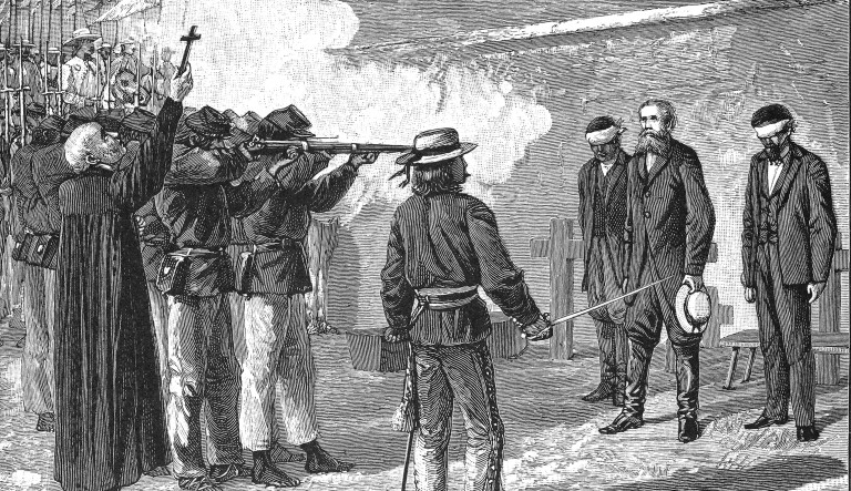 Death by firing squad