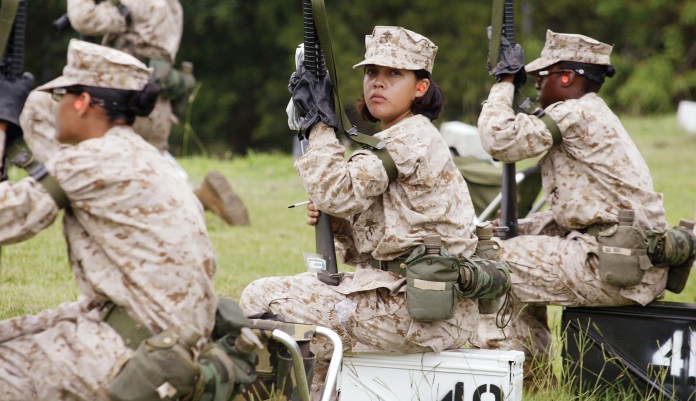 Forcing women to fight