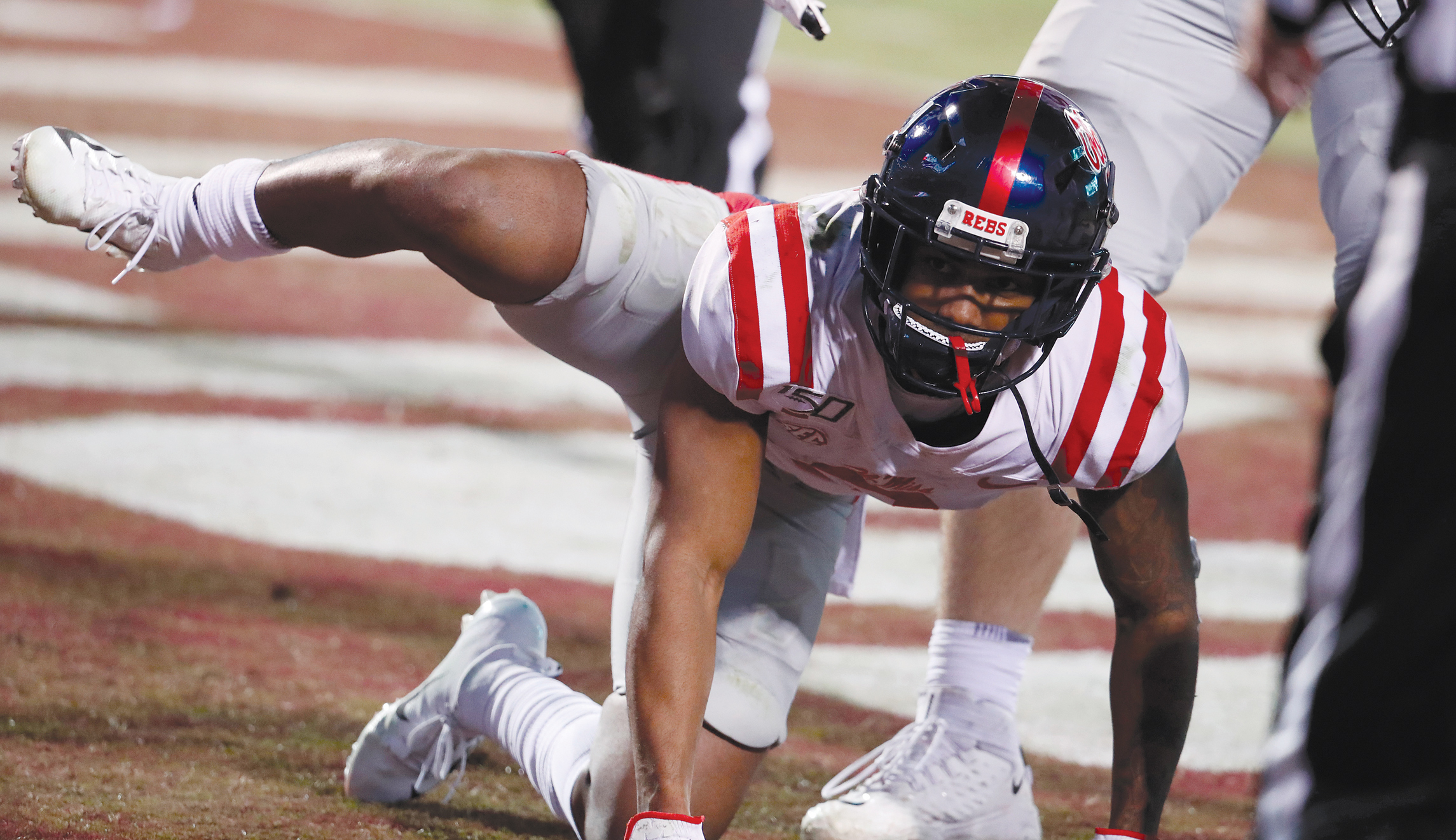 Egg Bowl dog pee celebration
