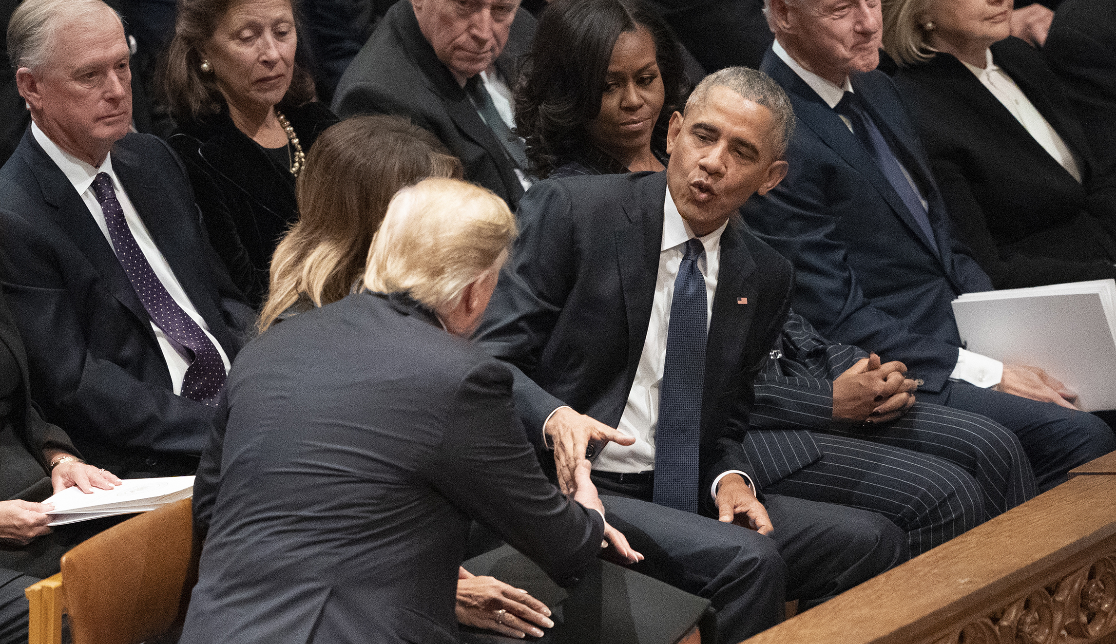 George H.W. Bush remembered in Washington