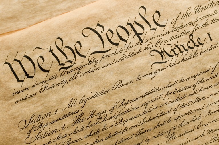 The poll found 52 percent of Americans think the high court should interpret the Constitution as it was originally written, compared to 40 percent of respondents who thought the court should focus on what the 