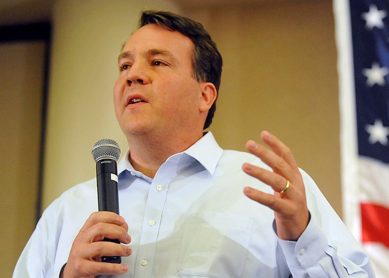 Mooney used this issue to undermine his opponent's claims to be a moderate, pro-life Democrat.Â (AP)