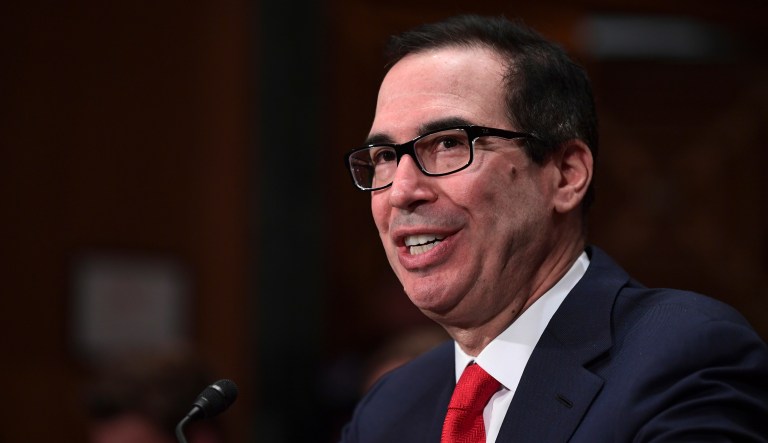 Steven Mnuchin declined to specify what those alternatives might be, saying his comments could rile markets. (AP Photo/Susan Walsh)