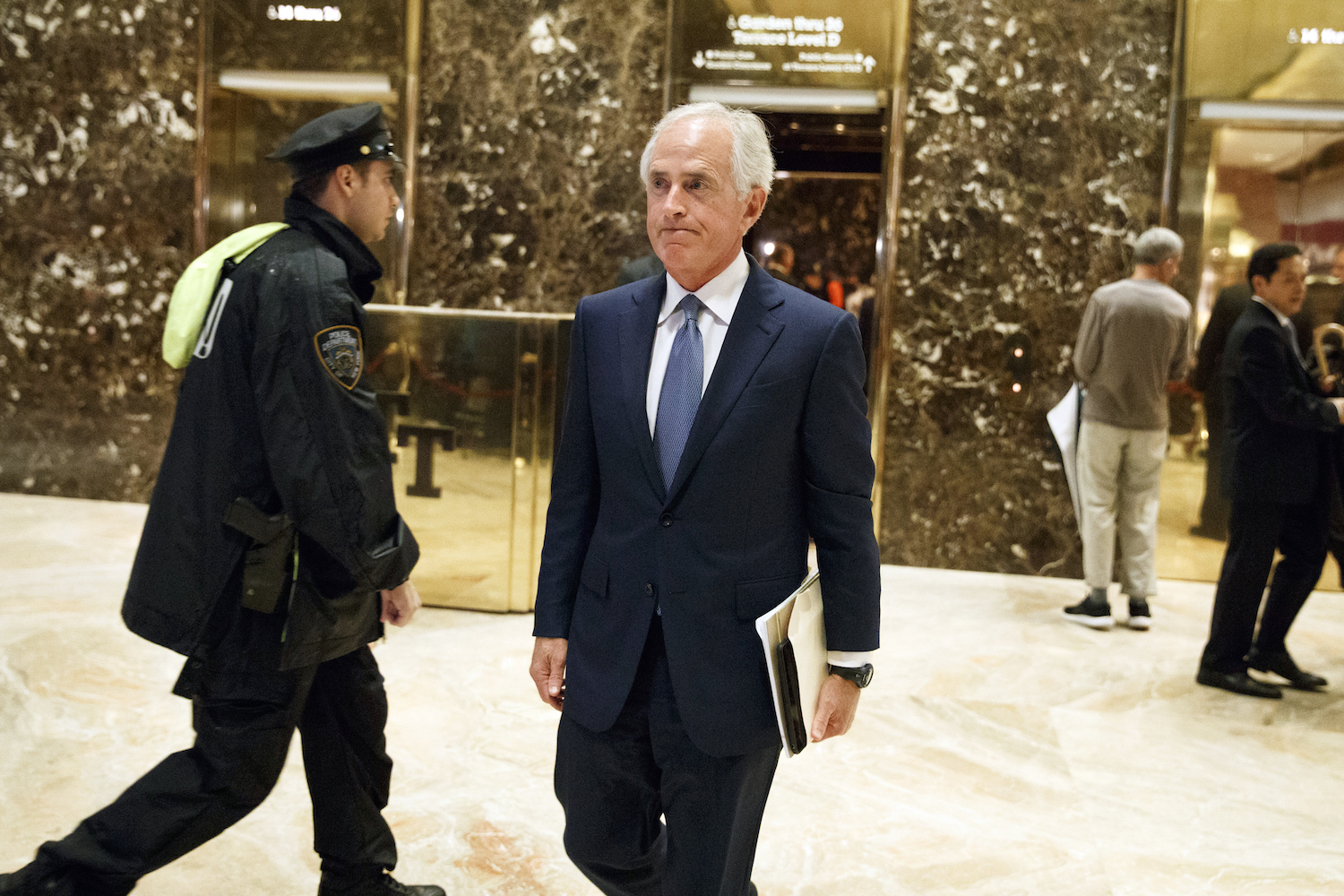 Corker says he’s not trying to influence State Dept. picks