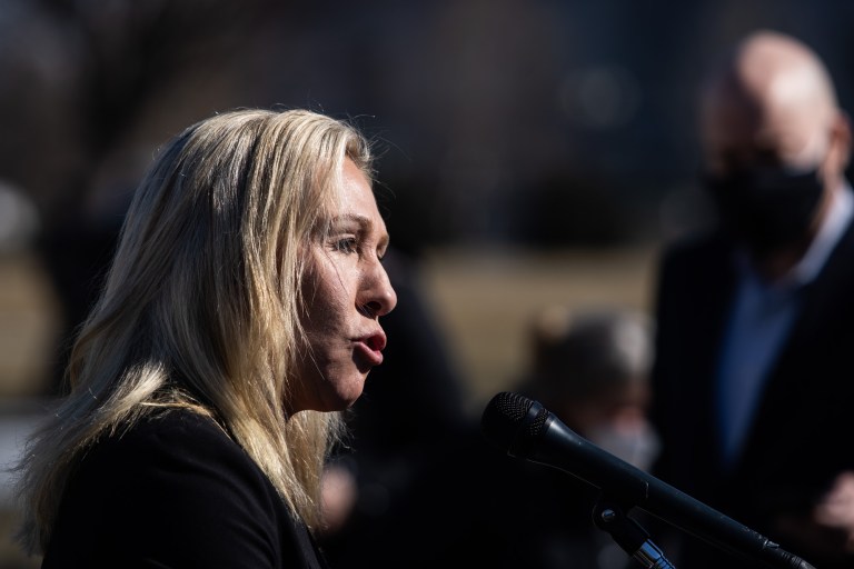 Rep. Marjorie Taylor Greene.