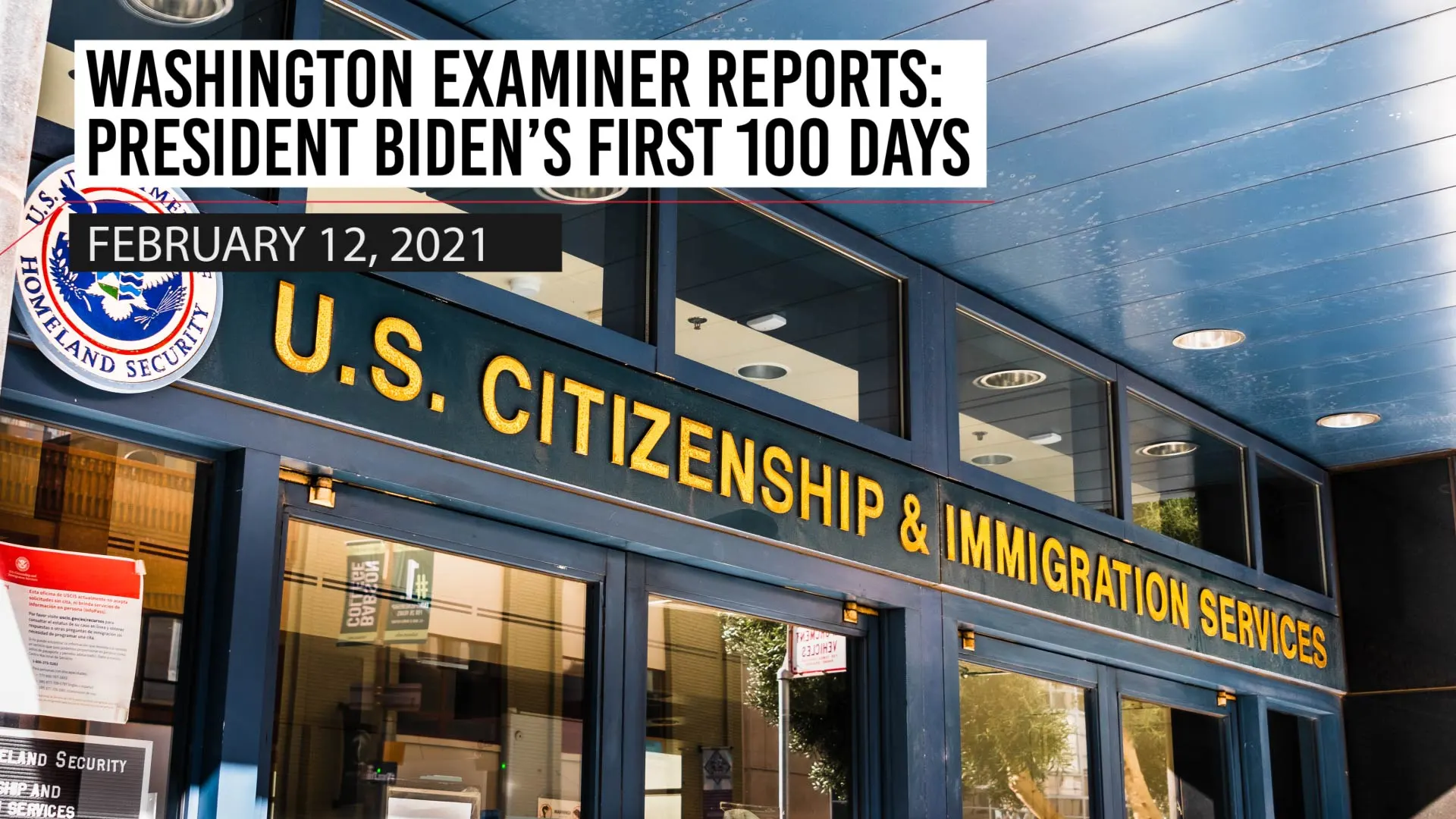 Washington Examiner Reports: February 12, 2021