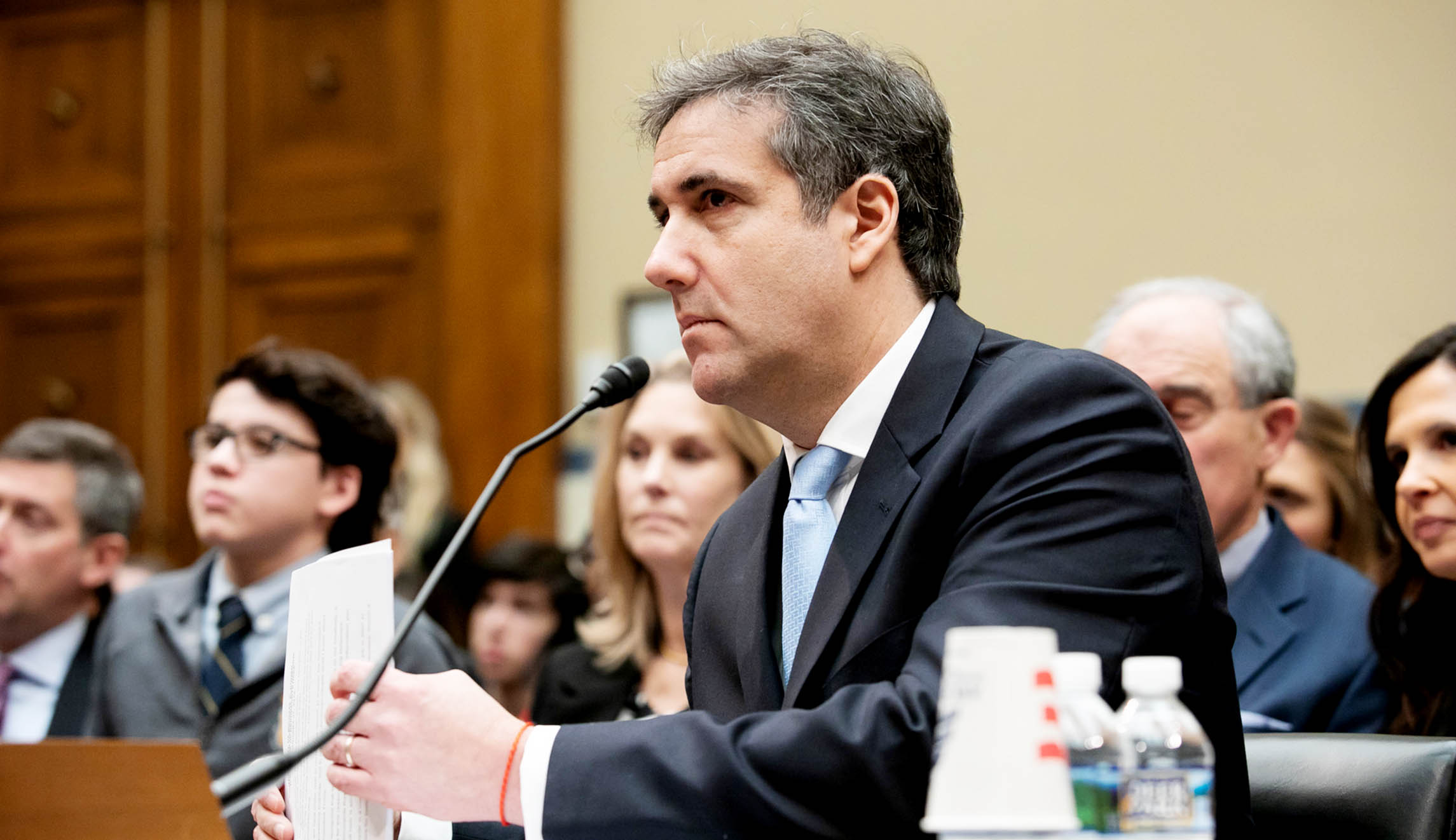 Cohen refuses to say Trump colluded with Russia under pressure from Democrat