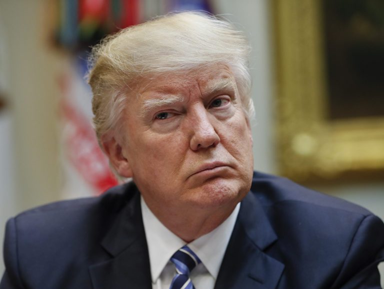 The journalist who first got President Trump's year 2005 tax return accused the White House of unfairly distributing his find to other reporters this week. (AP Photo/Pablo Martinez Monsivais, File)