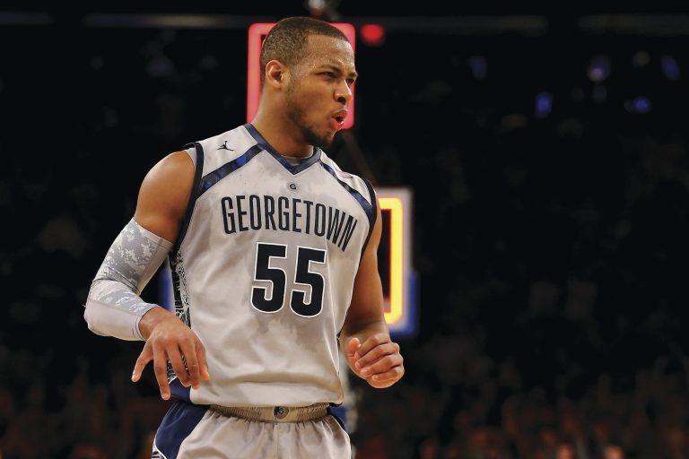 Al Bello/Getty Images
Jabril Trawick typically gets assigned by coach John Thompson III to guard the opposition's best scorer in the backcourt or on the wing.