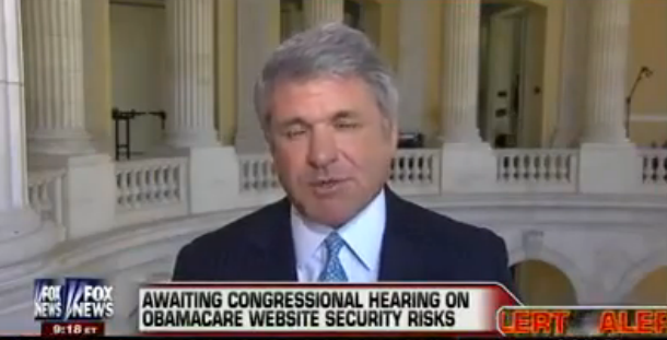 Michael McCaul reveals an estimated 500 bogus Obamacare websites