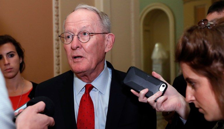 Sen. Lamar Alexander, R-Tenn., said his efforts to reach a bipartisan deal to stabilize the Obamacare exchanges have been stymied by a shifting political landscape on healthcare. (AP Photo/Alex Brandon)