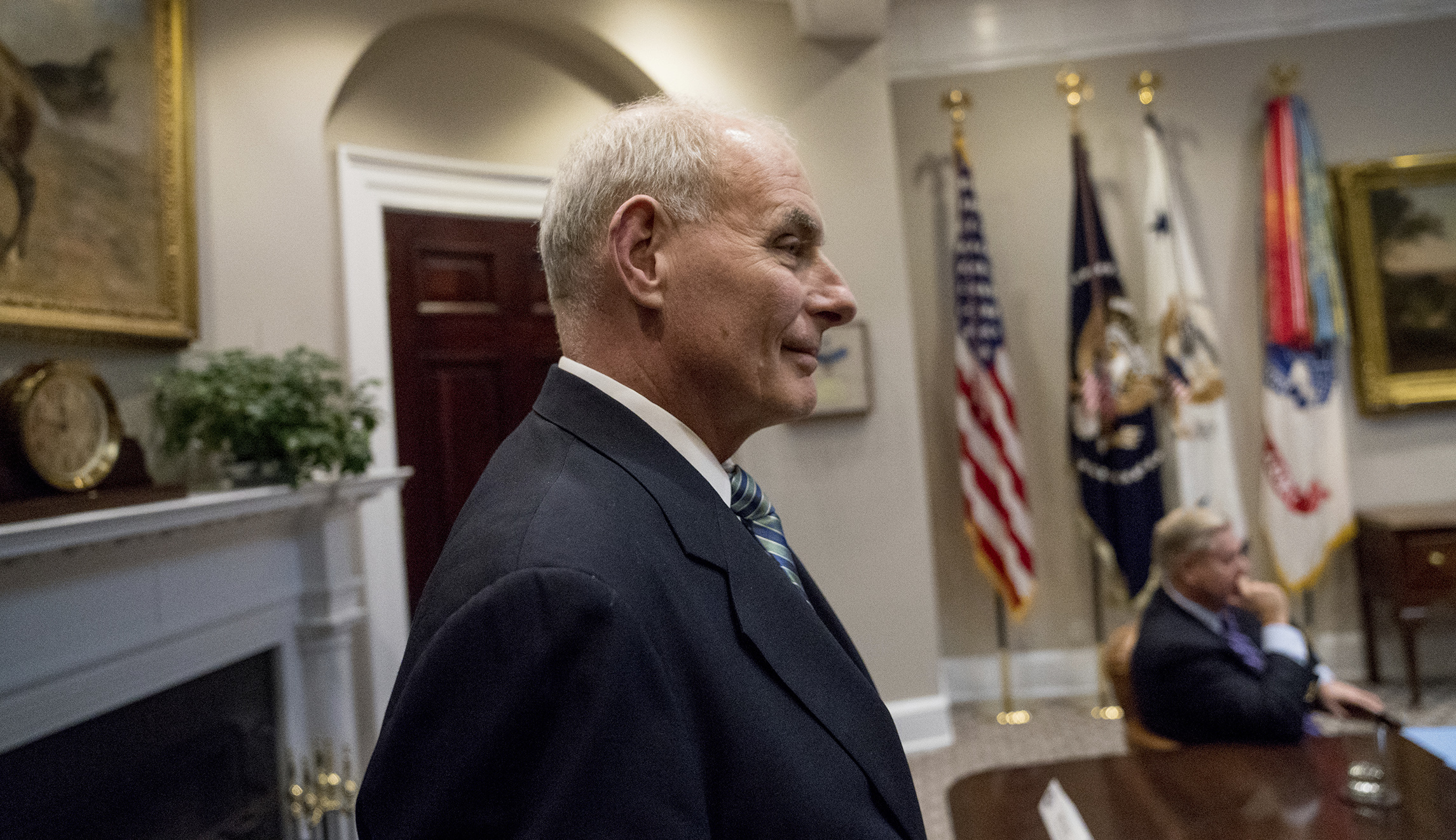 John Kelly floated immigration deal without merit-based reform in ‘constructive’ meeting with Democrats