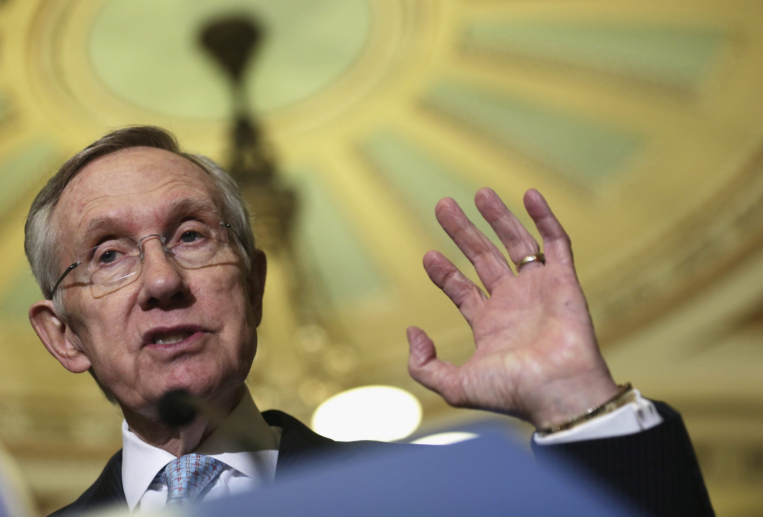 Will Harry Reid shut down the government to save Obamacare?