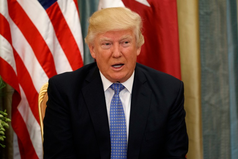 The House and the Justice Department officially filed a motion asking for a 90-day delay in the D.C. Circuit Court of Appeals. (AP Photo/Evan Vucci)