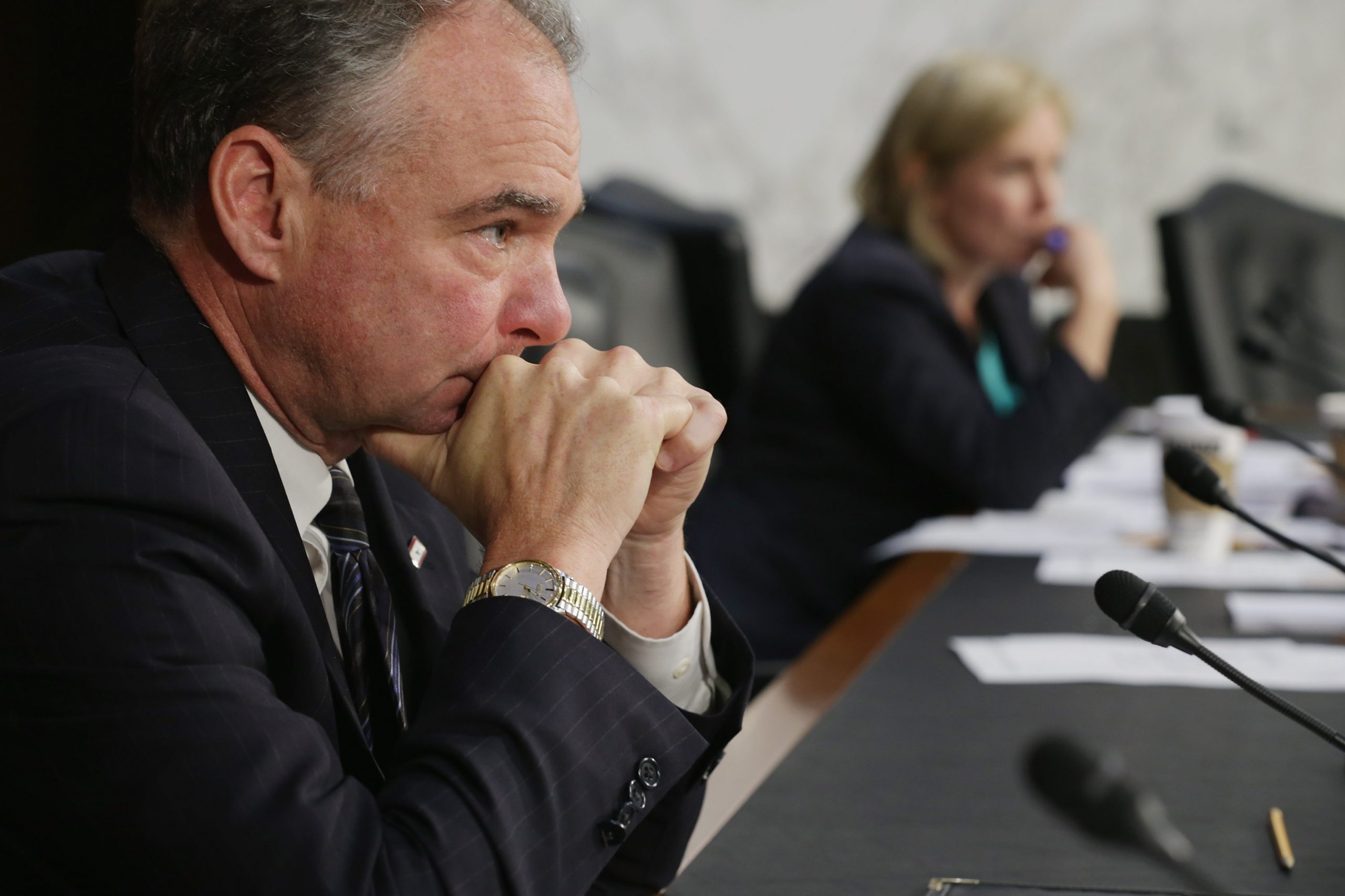 Sen. Tim Kaine expects authorization for military force soon