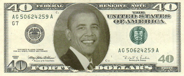 Obama’s bully Twitter account launches #40dollars