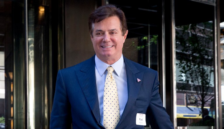 Paul Manafort back in mid-2016 offered his services to Donald Trump for free, according to news accounts. (AP Photo/Mary Altaffer)