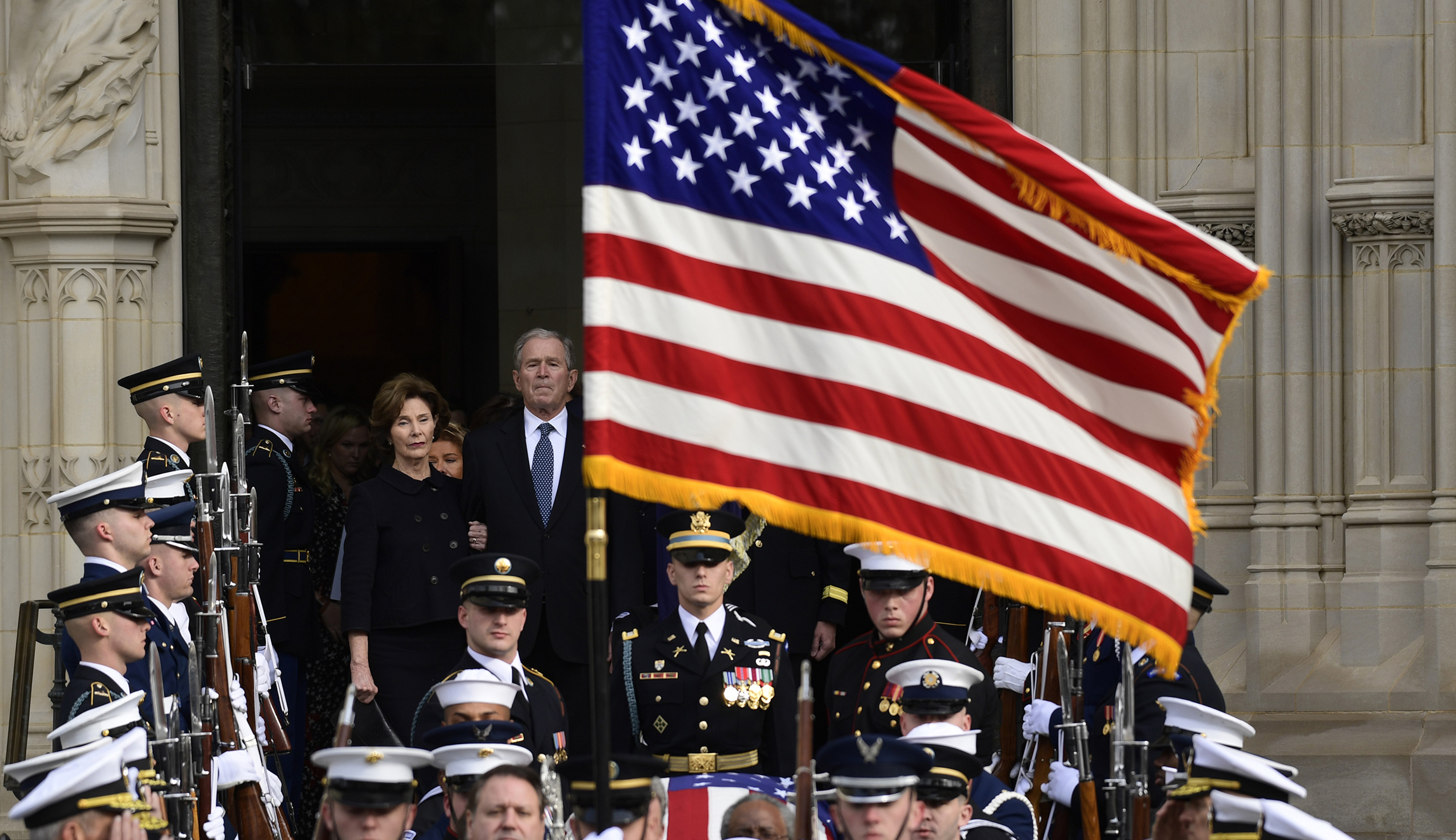 George H.W. Bush remembered in Washington