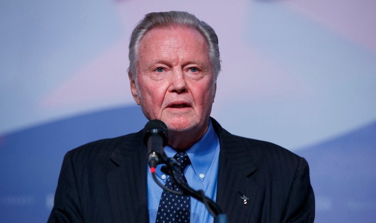 Jon Voight on Monday defended Donald Trump's assertion that President Obama 