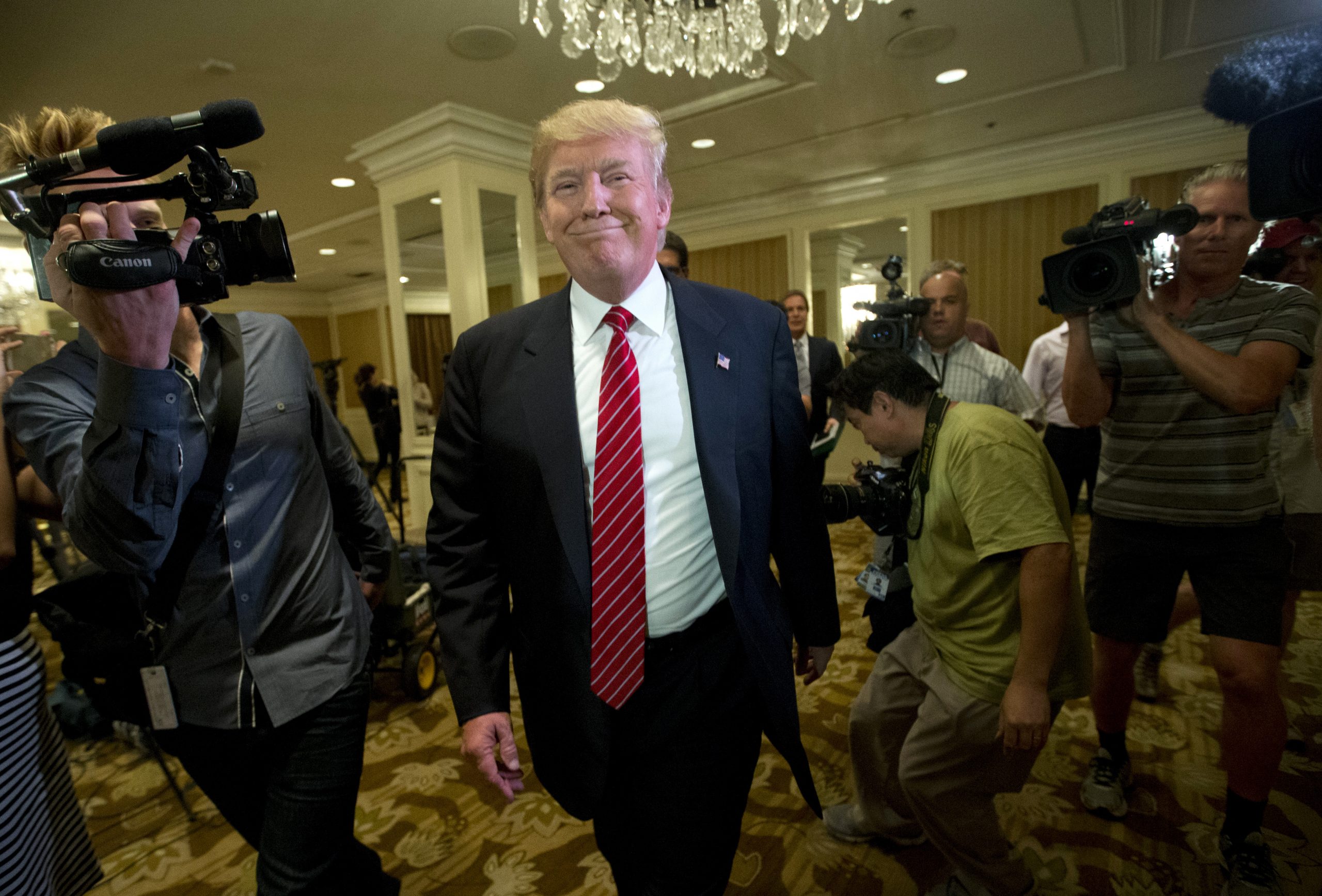 Poll: Trump and Bush in virtual dead heat at the top