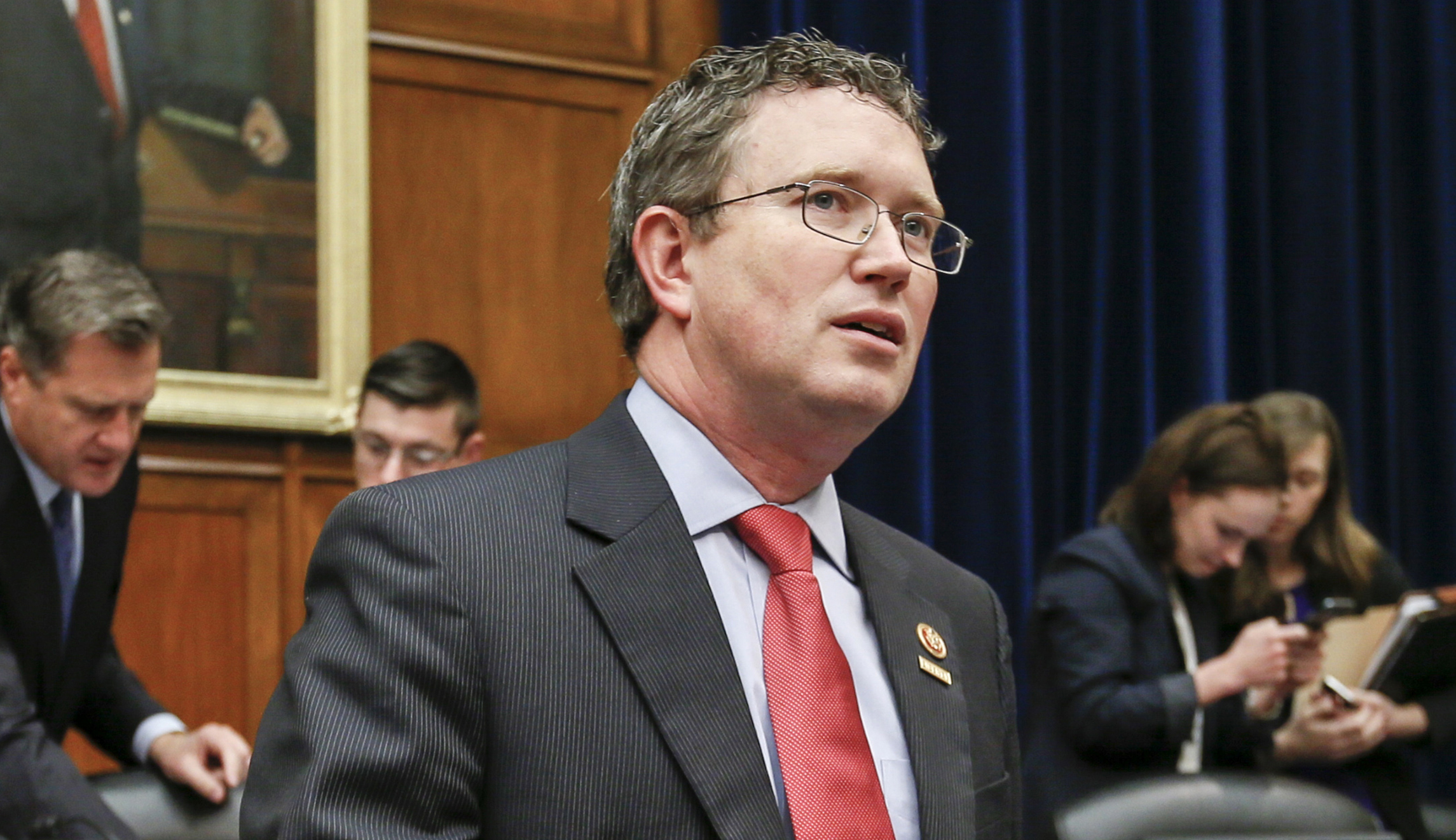 Thomas Massie hits back at chamber of commerce that called him a ‘piece of s–t’ over Hurricane Harvey vote