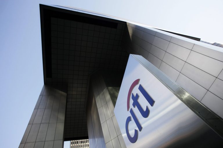 FILE - This Tuesday, Oct. 16, 2012, file photo shows the Citibank building in New York. A federal appeals court in New York on Wednesday, June 4, 2014 said a judge overstepped his authority when he blocked a $285 million settlement between Citigroup and government regulators over toxic mortgage securities. (AP Photo/Mark Lennihan, File)