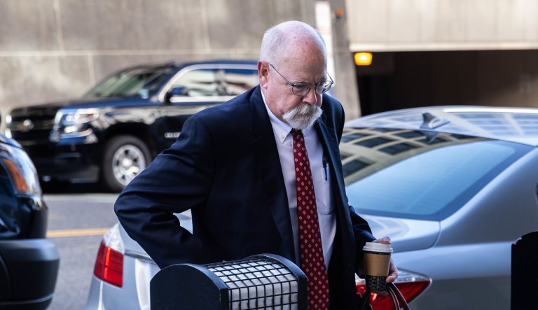 Special counsel John Durham is seen.