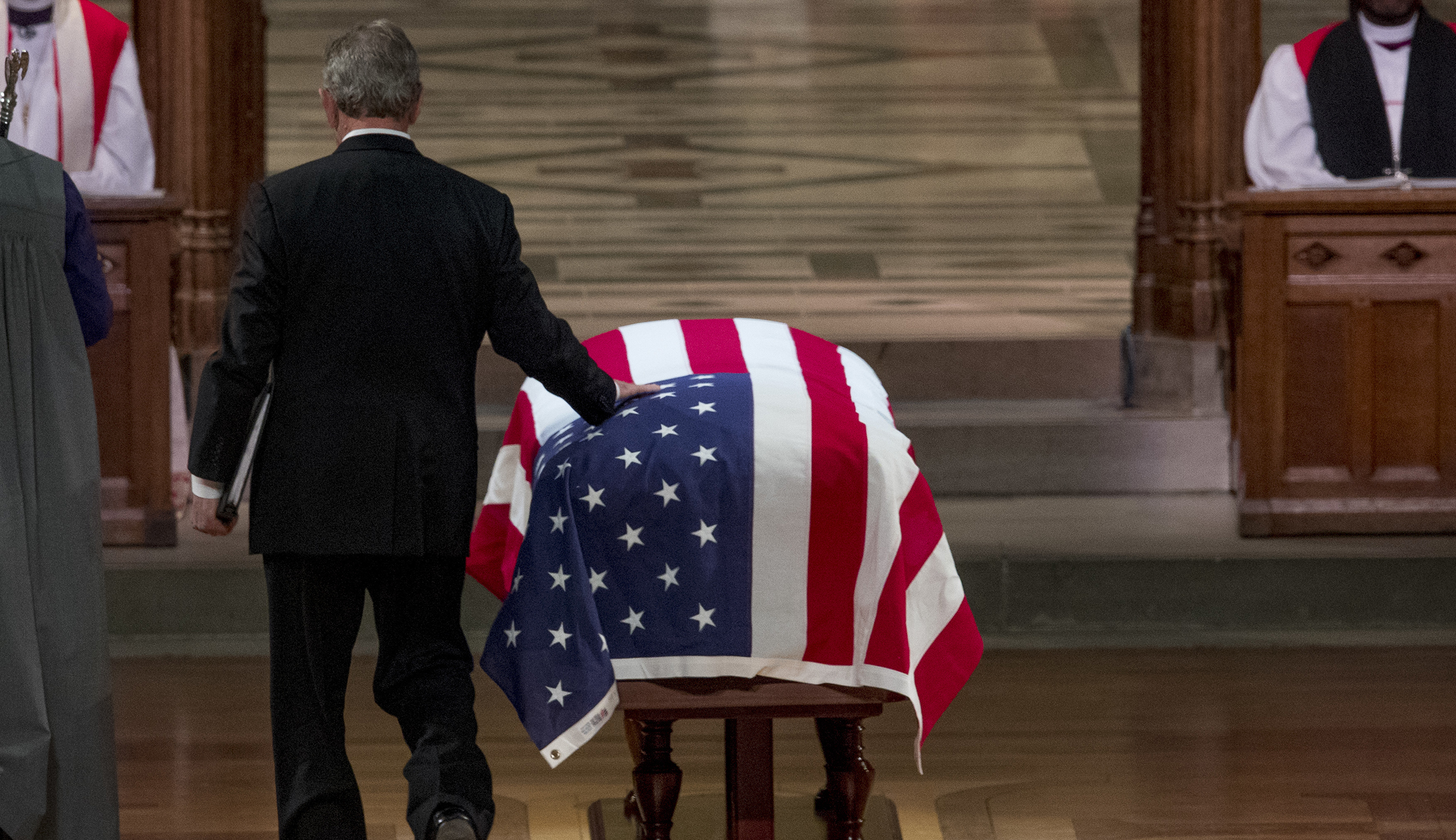 George H.W. Bush remembered in Washington