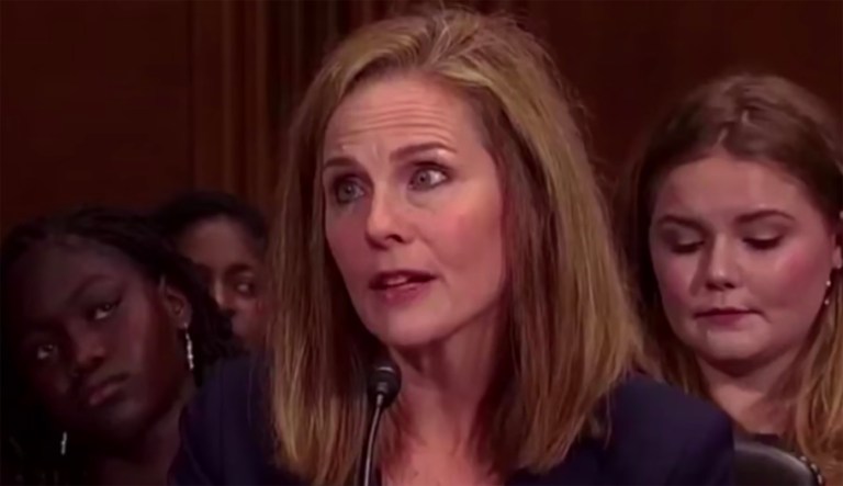 One thing Trump hasn't screwed up is nominating the right people for federal judgeships. (Screenshot/CSPAN)