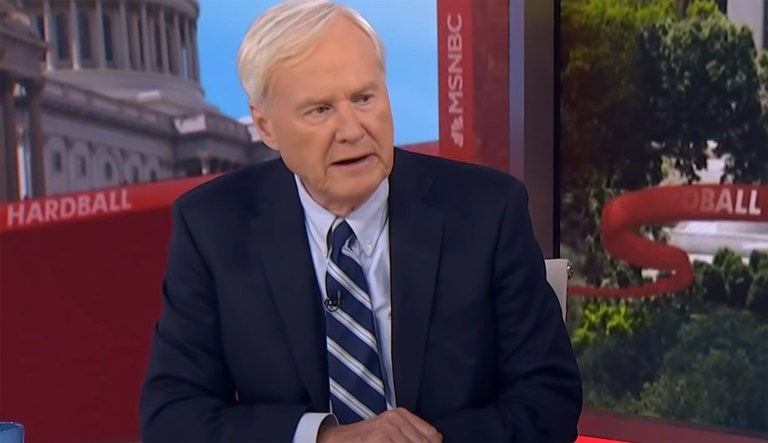 Chris Matthews said on his show that President Trump governs like a child.