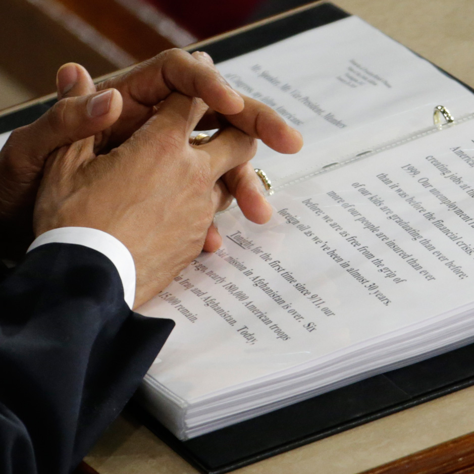 Obama Turns a Page