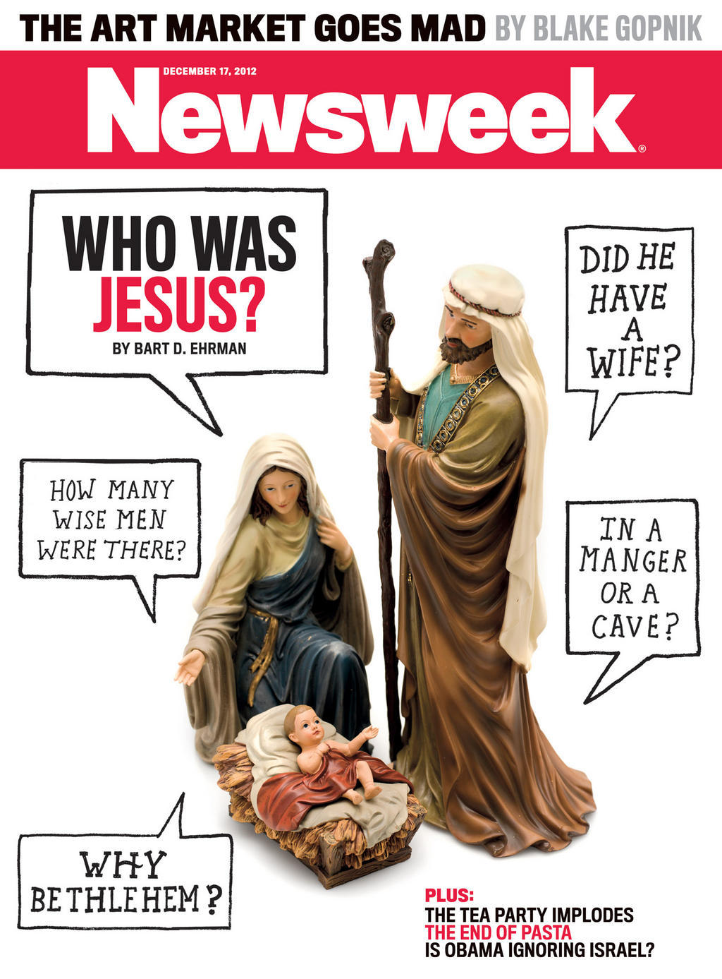 Newsweek cover: Who was Jesus? Did he have a wife?