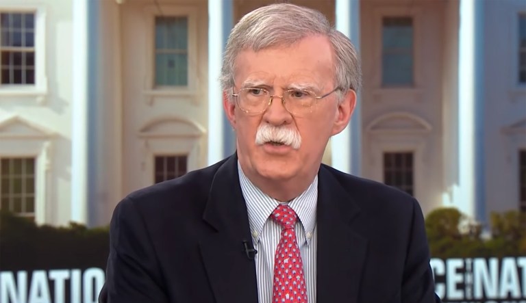 John Bolton suggests buying off Belarusian president to remove him from power