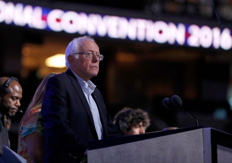 The Democratic National Committee officially apologized to the Bernie Sanders campaign. (AP Photo/Carolyn Kaster)