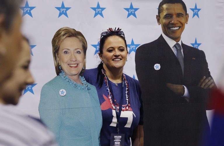 Hashing out schedules is the only the factor preventing the two from appearing together at a campaign event. (Kin Man Hui/The San Antonio Express-News via AP)