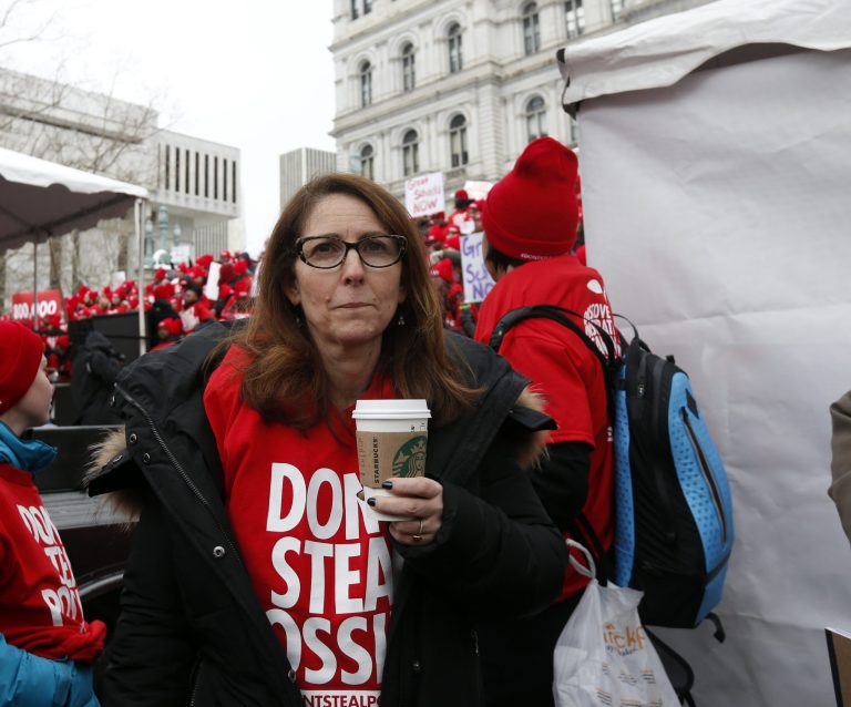Eva Moskowitz of Success Academy Charter Schools was awarded the 2016 Savas Award for Public Private Partnerships. (AP Photo/Mike Groll)