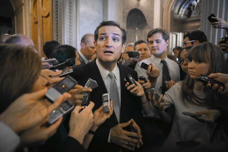 Ted Cruz's Tea Party Whip Operation was not enough to stop the Senate from passing a continuing resolution that funds Obamacare. (Photo: Graeme Jennings/Examiner)