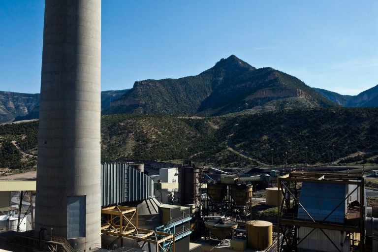 The Huntington Power Plant Friday June 3, 2011.  Huntington Power Plant is a coal-fired power station owned by PacifiCorp. In Utah, about 80 percent of electricity is derived from coal, and about 15 percent comes from gas. The national average is about 40 percent coal and 26 percent gas. (AP Photo/The Salt Lake Tribune, Chris Detrick)