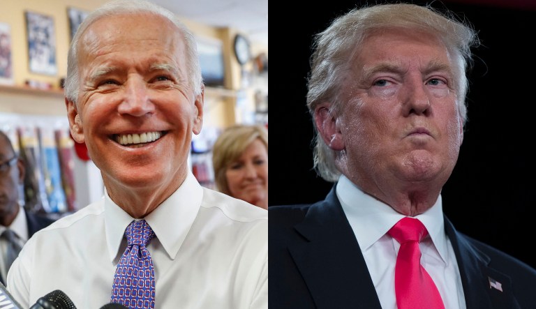 Joe Biden and Donald Trump