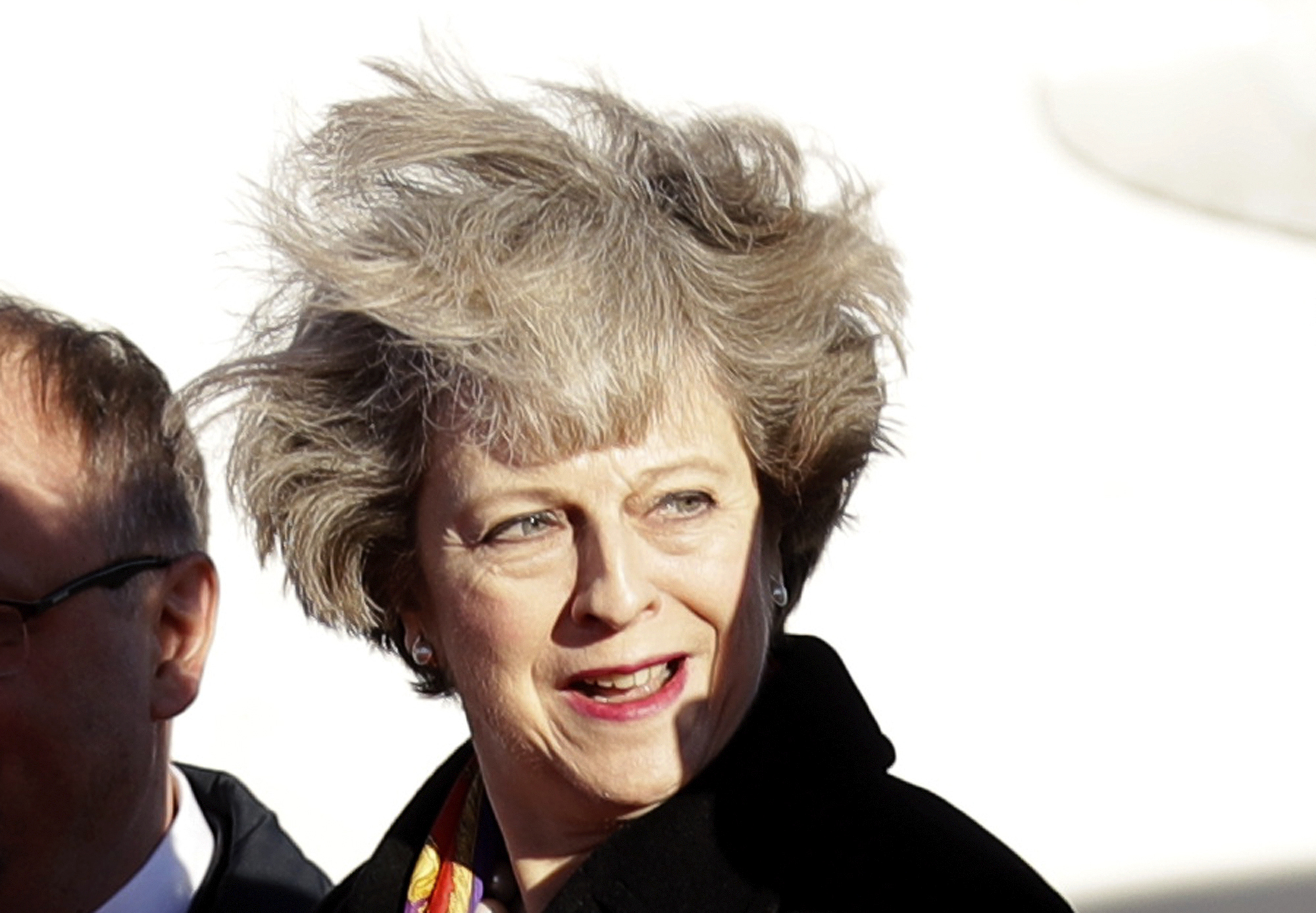 Trump, British PM talk NATO, transition