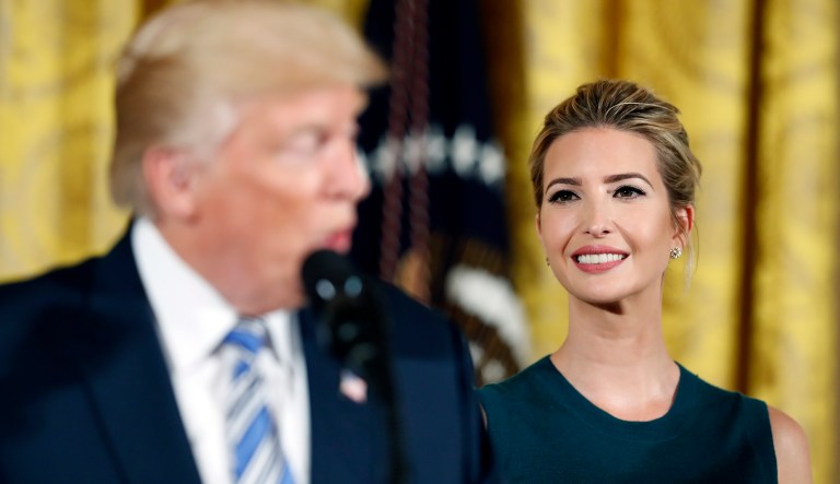 The president's daughter, who also serves as one as his top advisers, says she rejects the idea she must serve as a 