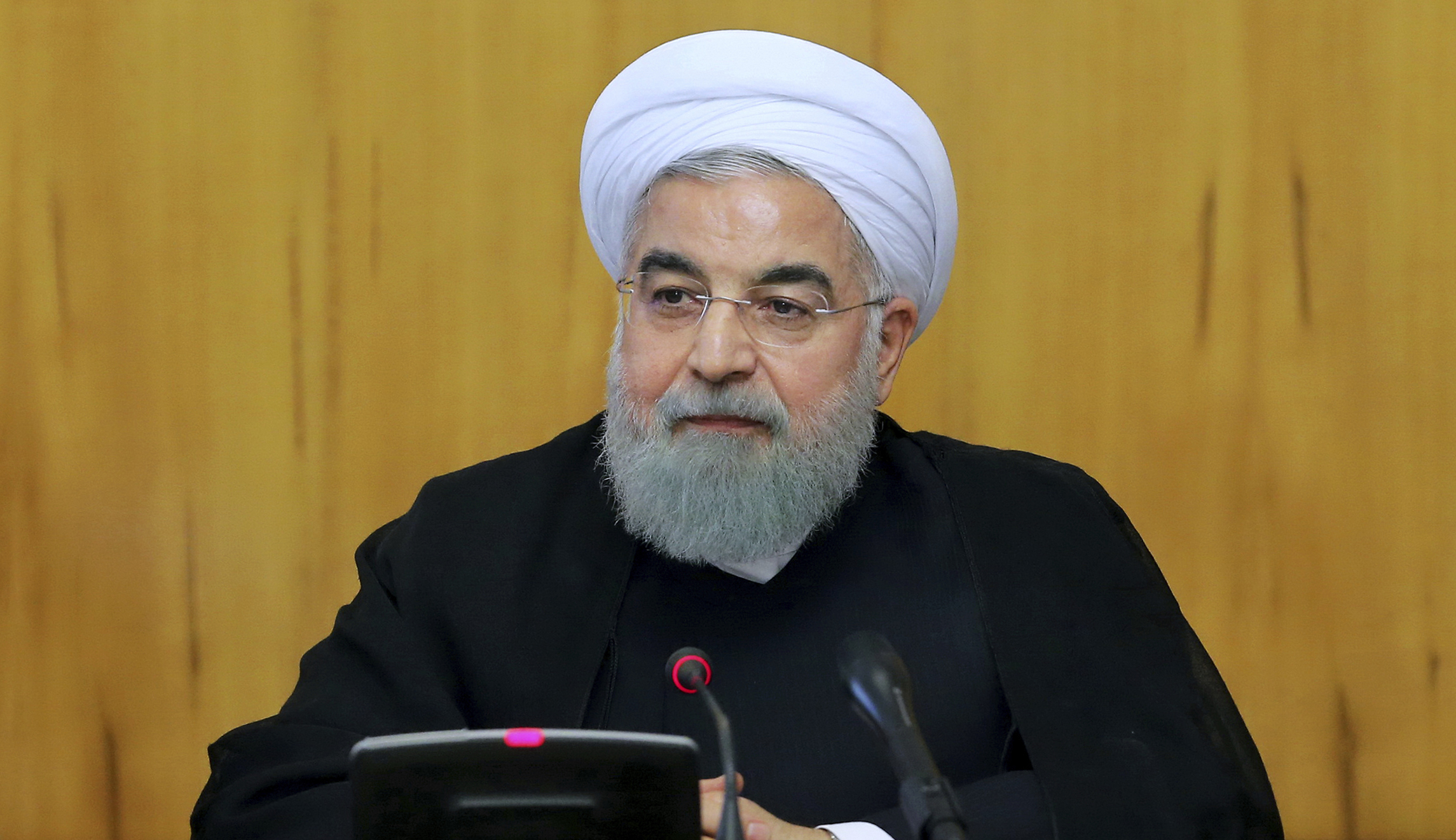 Iran’s president says they ‘will continue to stick to’ nuclear deal after Trump announcement